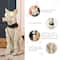 Glitzhome® 20.5" Lighted Halloween Skeleton Dog Porch Décor with Timer